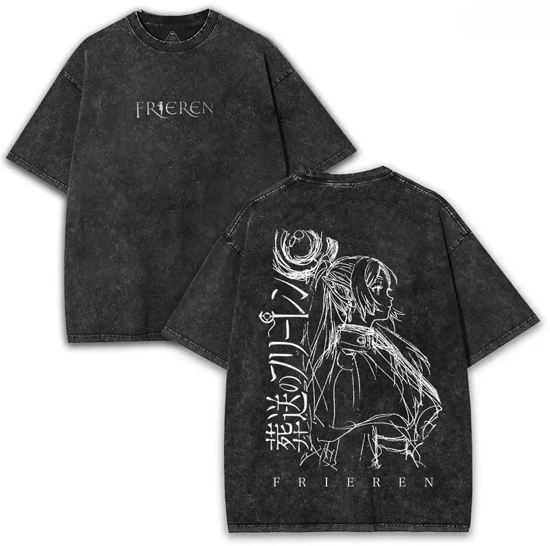 Frieren Anime Merchandise - Koszulka Frieren: Ponad Koniec Podróżi Anime