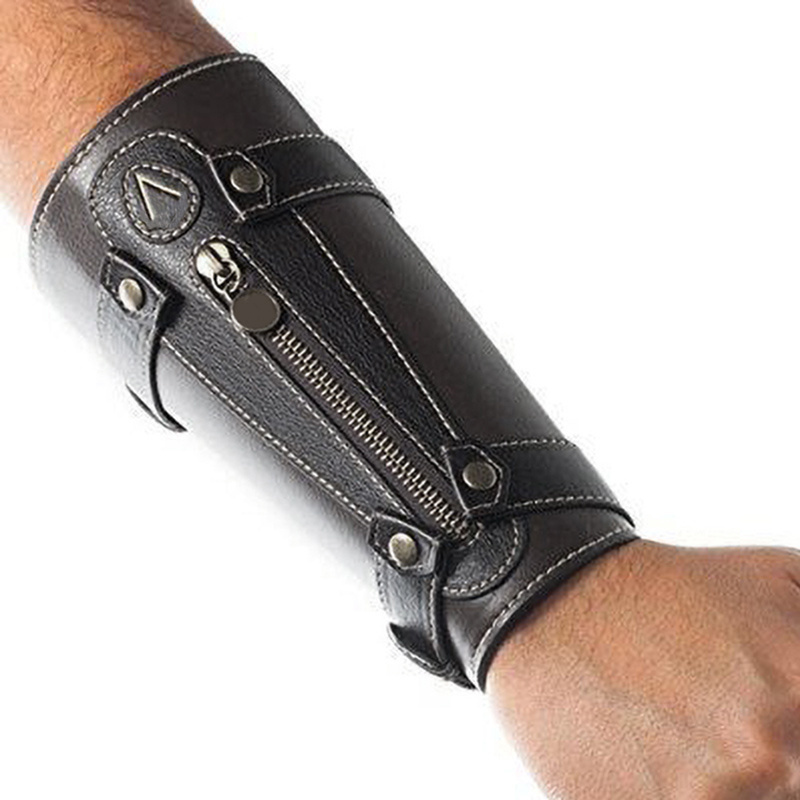 Cosplay Prop Sword - Średniowieczne ukryte ostrze na nadgarstek, ochraniacz