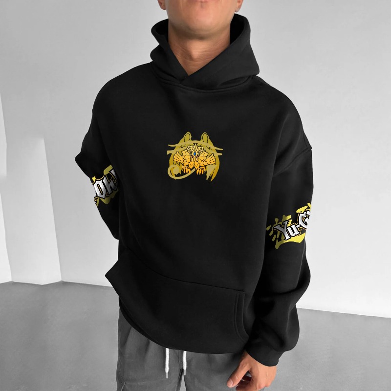 Męska bluza z kapturem Y2K na  – Anime Merch Hoodie recenzja i cena