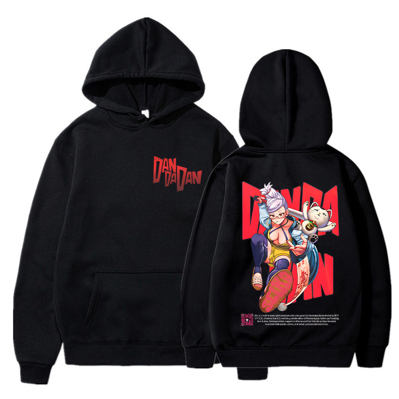 Dandadan Ayase Momo Okarun Gra – Anime Merch Hoodie recenzja i cena