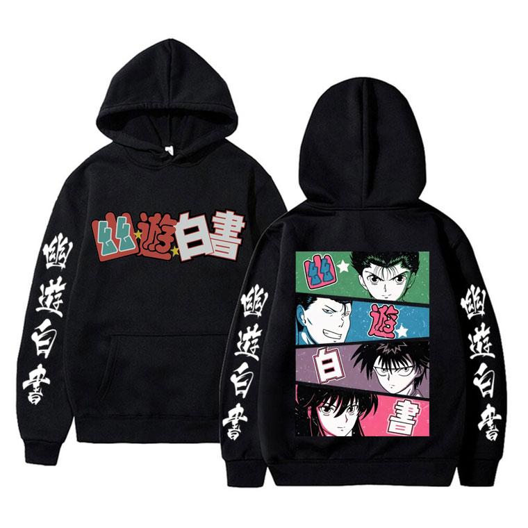 Anime YuYu Hakusho Merch Bluza – Anime Merch Hoodie recenzja i cena