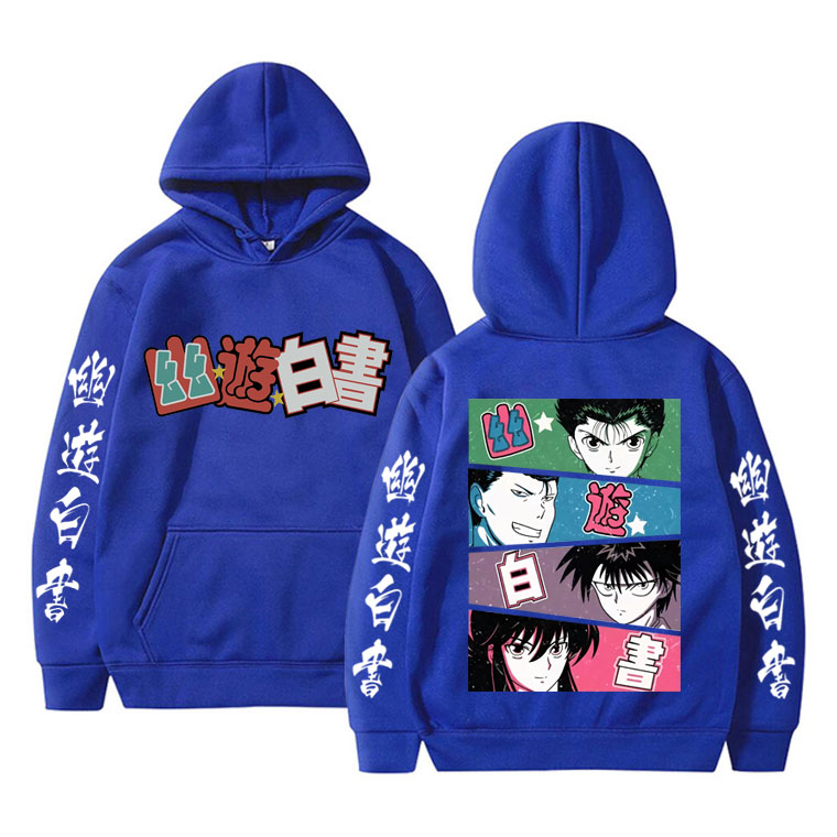 Anime YuYu Hakusho Merch Bluza – Anime Merch Hoodie recenzja i cena
